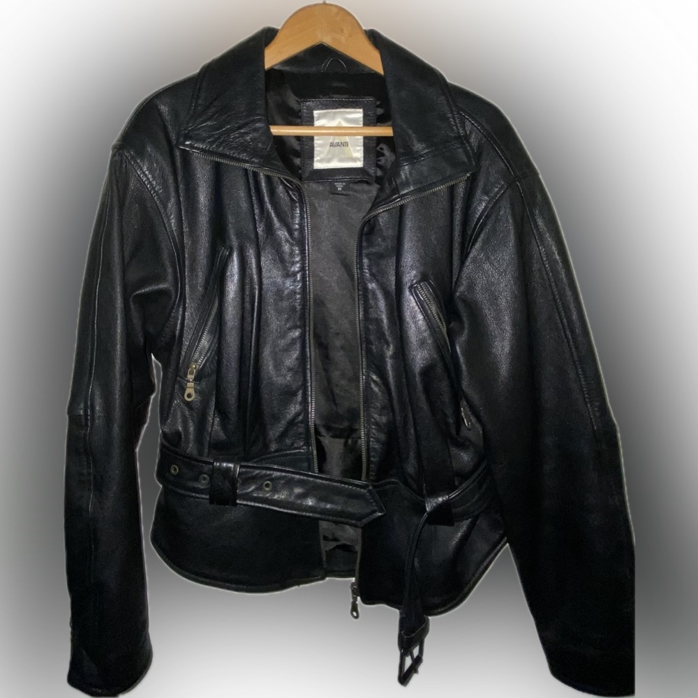 Vintage Avanti Leather Jacket / Size M